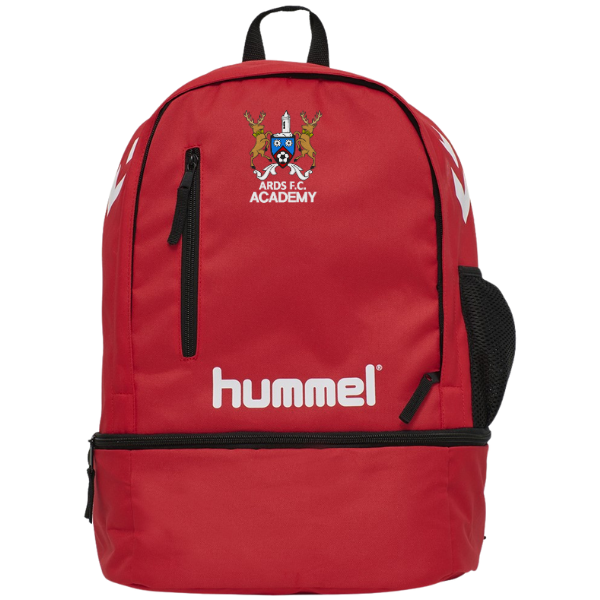 Ards FC Hummel Red Backpack